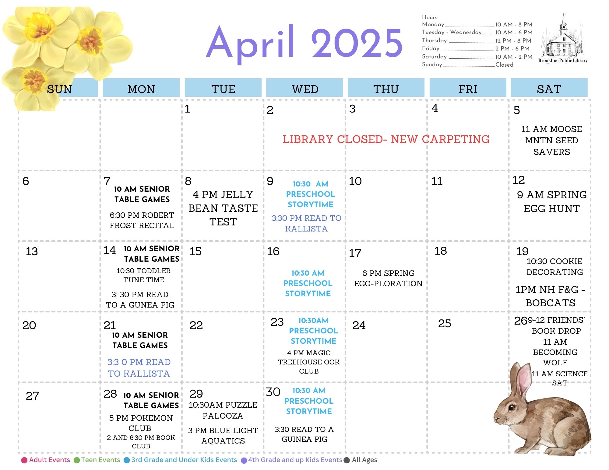 April Calendar