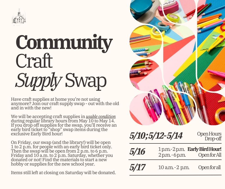 Community Craft Supply Swap