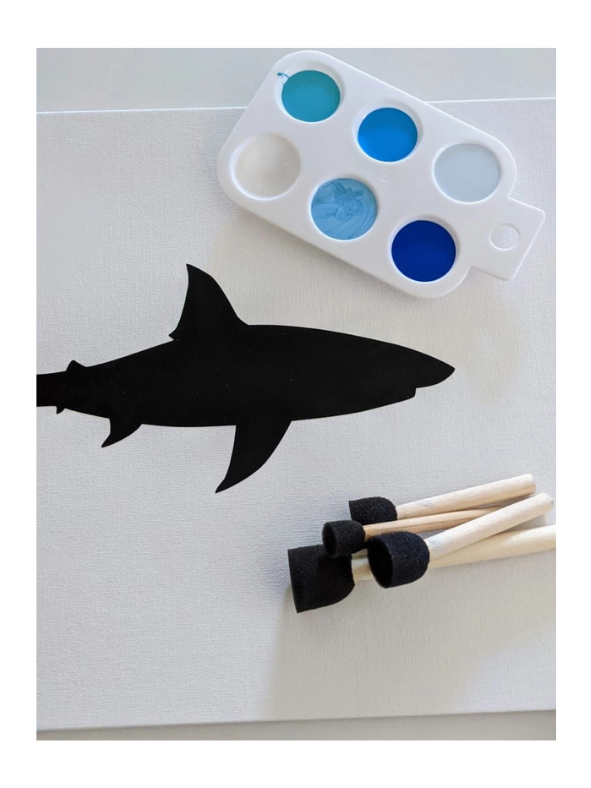 Shark Painting